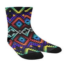 Load image into Gallery viewer, Taos Morning and Midnight Crew Socks Crew Socks e-joyer 
