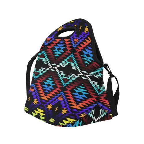 Taos Morning and Midnight Neoprene Lunch Bag/Large (Model 1669) Neoprene Lunch Bag/Large (1669) e-joyer 