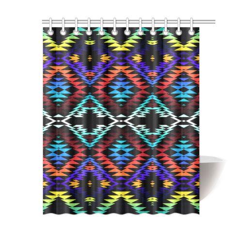 Taos Morning and Midnight Shower Curtain 60