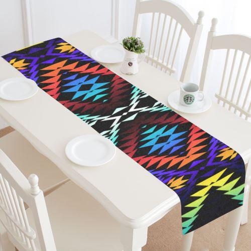 Taos Morning and Midnight Table Runner 16x72 inch Table Runner 16x72 inch e-joyer 