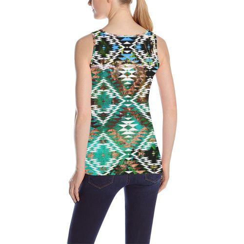 Taos Nature All Over Print Tank Top for Women (Model T43) All Over Print Tank Top for Women (T43) e-joyer 