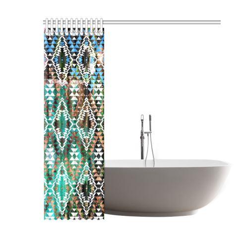 Taos Nature Shower Curtain 60"x72" Shower Curtain 60"x72" e-joyer 