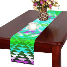 Load image into Gallery viewer, Taos Powwow 120 Table Runner 16x72 inch Table Runner 16x72 inch e-joyer 
