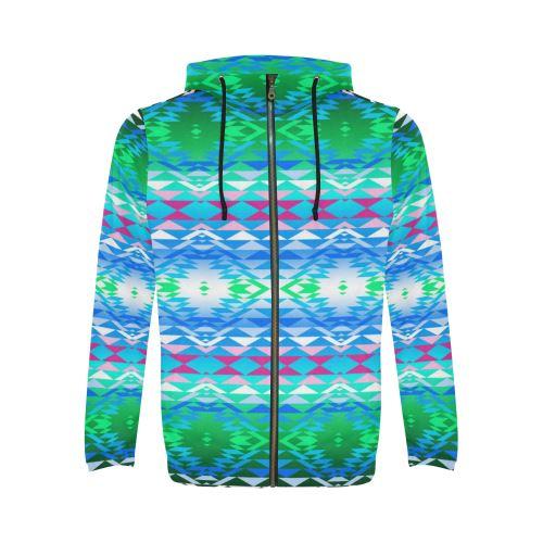 Taos Powwow 150 All Over Print Full Zip Hoodie for Men (Model H14) All Over Print Full Zip Hoodie for Men (H14) e-joyer 