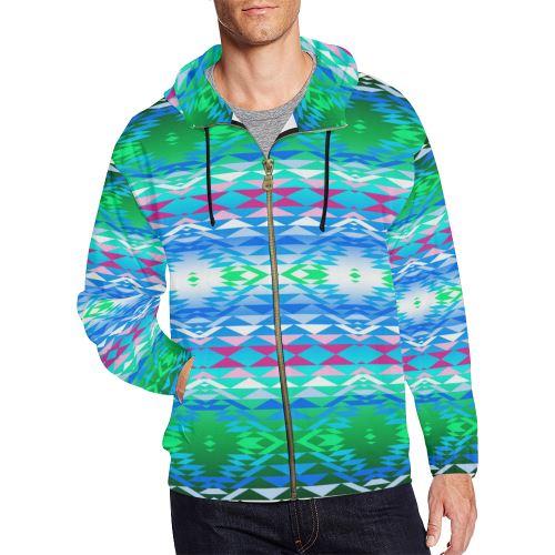 Taos Powwow 150 All Over Print Full Zip Hoodie for Men (Model H14) All Over Print Full Zip Hoodie for Men (H14) e-joyer 