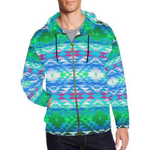 Load image into Gallery viewer, Taos Powwow 150 All Over Print Full Zip Hoodie for Men (Model H14) All Over Print Full Zip Hoodie for Men (H14) e-joyer 
