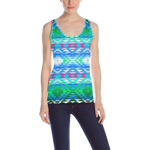 Taos Powwow 150 All Over Print Tank Top for Women (Model T43) All Over Print Tank Top for Women (T43) e-joyer 