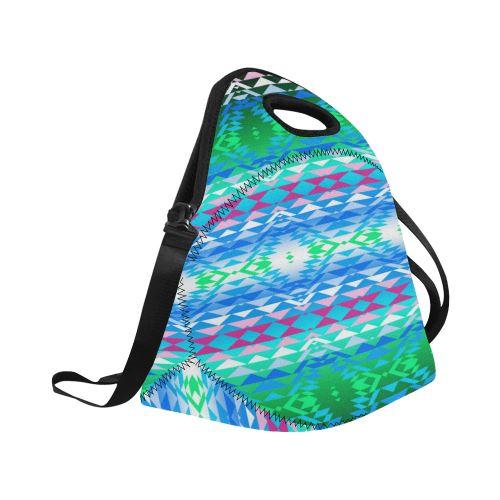 Taos Powwow 150 Neoprene Lunch Bag/Large (Model 1669) Neoprene Lunch Bag/Large (1669) e-joyer 