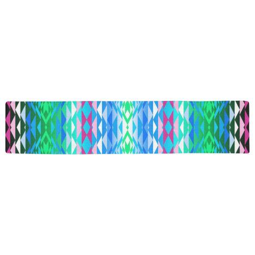 Taos Powwow 150 Table Runner 16x72 inch Table Runner 16x72 inch e-joyer 