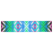 Load image into Gallery viewer, Taos Powwow 150 Table Runner 16x72 inch Table Runner 16x72 inch e-joyer 
