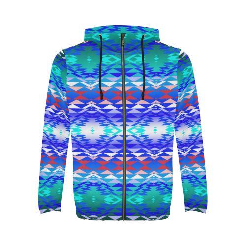 Taos Powwow 180 All Over Print Full Zip Hoodie for Men (Model H14) All Over Print Full Zip Hoodie for Men (H14) e-joyer 