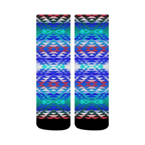Taos Powwow 180 Crew Socks by 49 Dzine