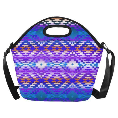 Taos Powwow 210 Neoprene Lunch Bag/Large (Model 1669) Neoprene Lunch Bag/Large (1669) e-joyer 