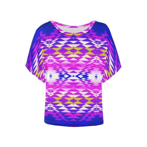 Taos Powwow 240 Batwing Blouse – Women's Top by 49 Dzine