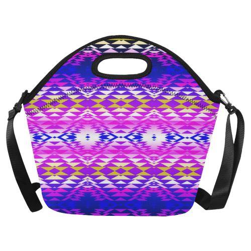 Taos Powwow 240 Neoprene Lunch Bag/Large (Model 1669) Neoprene Lunch Bag/Large (1669) e-joyer 