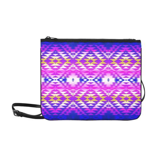 Taos Powwow 240 Slim Clutch Bag (Model 1668) Slim Clutch Bags (1668) e-joyer 