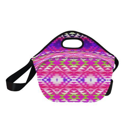 Taos Powwow 270 Neoprene Lunch Bag/Large (Model 1669) Neoprene Lunch Bag/Large (1669) e-joyer 