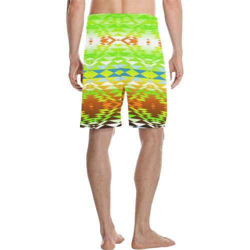 Taos Powwow 30 Men's All Over Print Casual Shorts (Model L23) Men's Casual Shorts (L23) e-joyer 