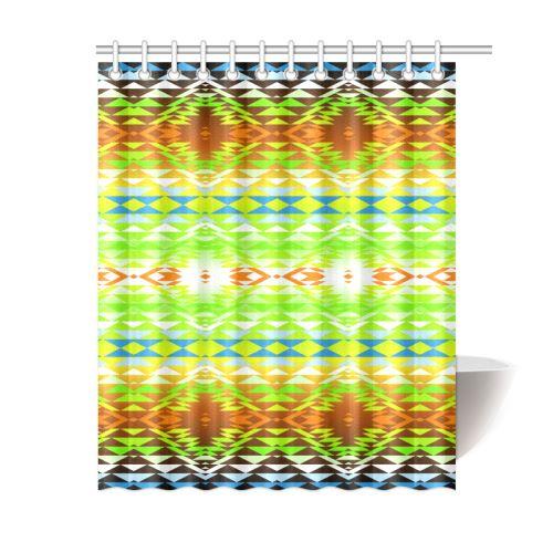 Taos Powwow 30 Shower Curtain 60"x72" Shower Curtain 60"x72" e-joyer 