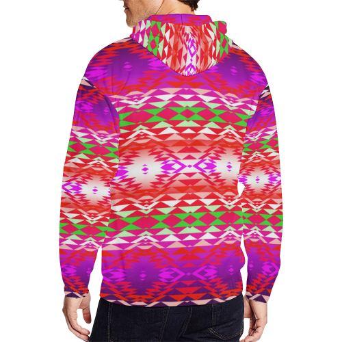 Taos Powwow 300 All Over Print Full Zip Hoodie for Men (Model H14) All Over Print Full Zip Hoodie for Men (H14) e-joyer 