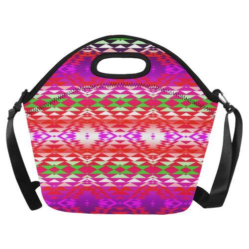 Taos Powwow 300 Neoprene Lunch Bag/Large (Model 1669) Neoprene Lunch Bag/Large (1669) e-joyer 