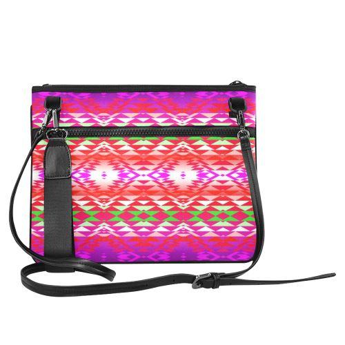 Taos Powwow 300 Slim Clutch Bag (Model 1668) Slim Clutch Bags (1668) e-joyer 