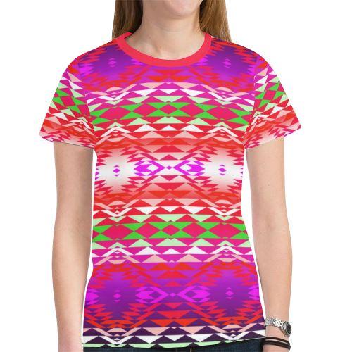 Taos Powwow 300 Tee – Women's T-Shirt by 49 Dzine