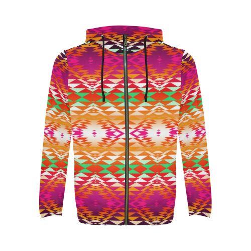 Taos Powwow 330 All Over Print Full Zip Hoodie for Men (Model H14) All Over Print Full Zip Hoodie for Men (H14) e-joyer 