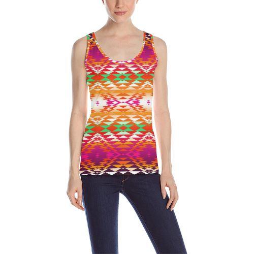 Taos Powwow 330 All Over Print Tank Top for Women (Model T43) All Over Print Tank Top for Women (T43) e-joyer 