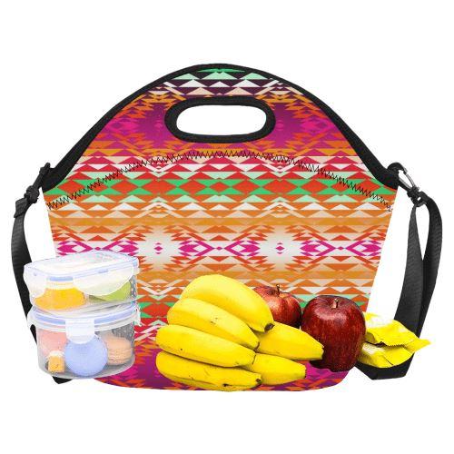 Taos Powwow 330 Neoprene Lunch Bag/Large (Model 1669) Neoprene Lunch Bag/Large (1669) e-joyer 