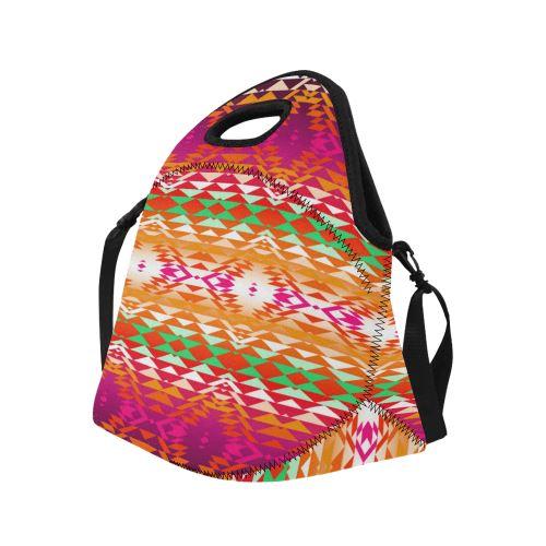 Taos Powwow 330 Neoprene Lunch Bag/Large (Model 1669) Neoprene Lunch Bag/Large (1669) e-joyer 