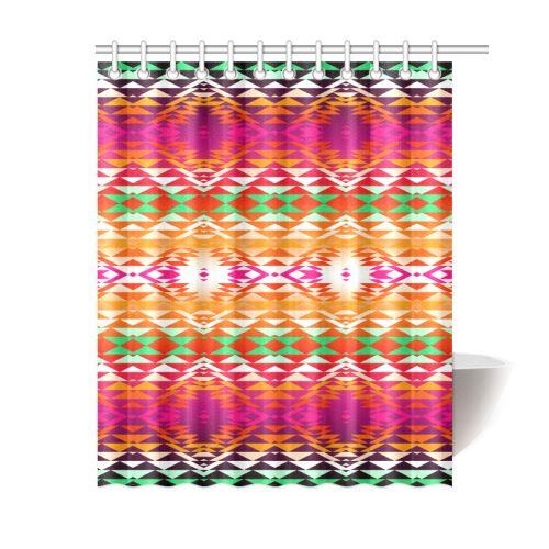 Taos Powwow 330 Shower Curtain 60"x72" Shower Curtain 60"x72" e-joyer 