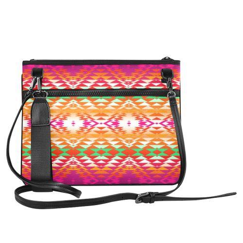 Taos Powwow 330 Slim Clutch Bag (Model 1668) Slim Clutch Bags (1668) e-joyer 