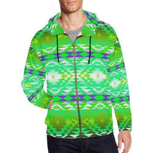 Load image into Gallery viewer, Taos Powwow 90 All Over Print Full Zip Hoodie for Men (Model H14) All Over Print Full Zip Hoodie for Men (H14) e-joyer 
