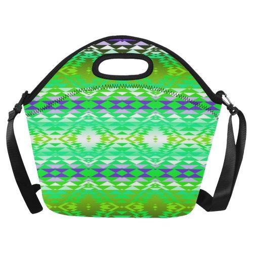 Taos Powwow 90 Neoprene Lunch Bag/Large (Model 1669) Neoprene Lunch Bag/Large (1669) e-joyer 