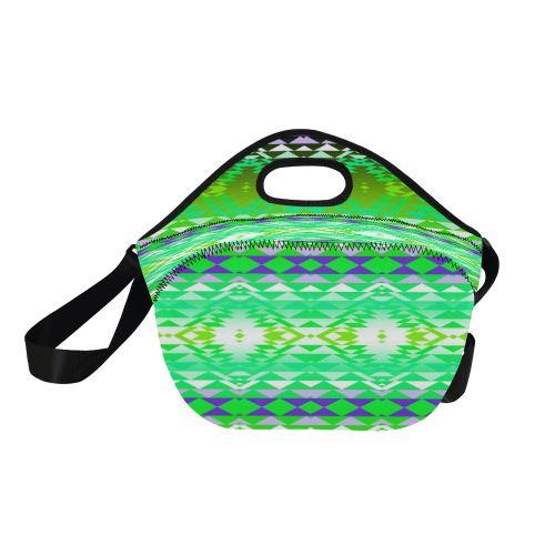 Taos Powwow 90 Neoprene Lunch Bag/Large (Model 1669) Neoprene Lunch Bag/Large (1669) e-joyer 