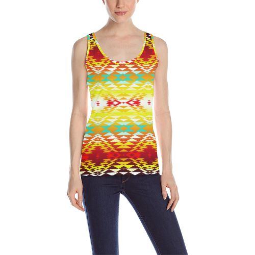 Taos Powwow All Over Print Tank Top for Women (Model T43) All Over Print Tank Top for Women (T43) e-joyer 