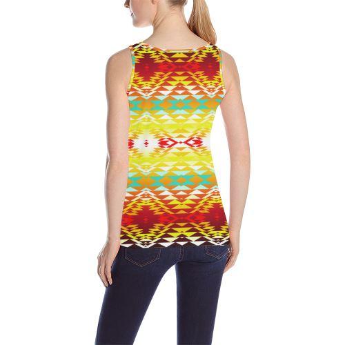 Taos Powwow All Over Print Tank Top for Women (Model T43) All Over Print Tank Top for Women (T43) e-joyer 