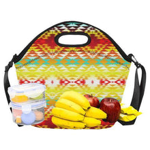 Load image into Gallery viewer, Taos Powwow Neoprene Lunch Bag/Large (Model 1669) Neoprene Lunch Bag/Large (1669) e-joyer 
