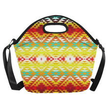 Load image into Gallery viewer, Taos Powwow Neoprene Lunch Bag/Large (Model 1669) Neoprene Lunch Bag/Large (1669) e-joyer 
