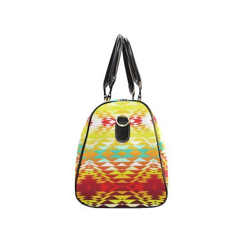 Taos Powwow New Waterproof Travel Bag/Small (Model 1639) Waterproof Travel Bags (1639) e-joyer 