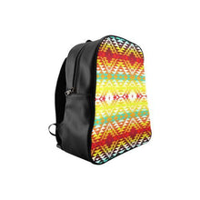 Load image into Gallery viewer, Taos Powwow School Backpack (Model 1601)(Small) School Backpacks/Small (1601) e-joyer 
