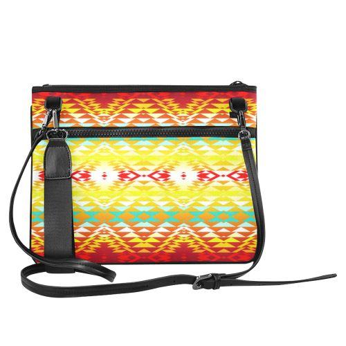 Taos Powwow Slim Clutch Bag (Model 1668) Slim Clutch Bags (1668) e-joyer 