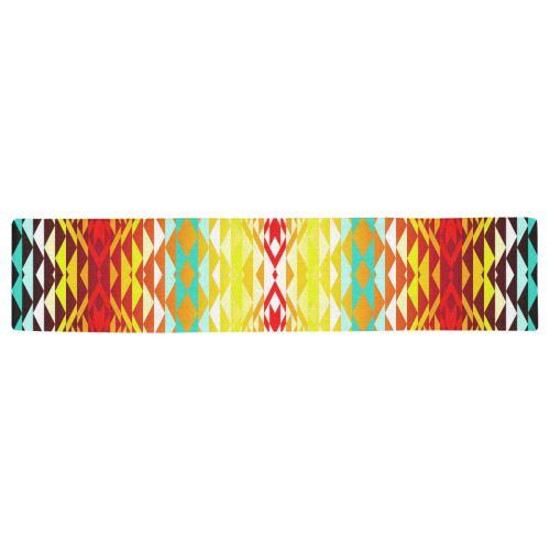 Taos Powwow Table Runner 16x72 inch Table Runner 16x72 inch e-joyer 