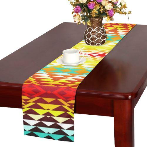 Taos Powwow Table Runner 16x72 inch Table Runner 16x72 inch e-joyer 