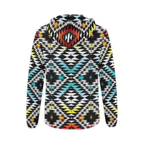 Taos Sunrise All Over Print Full Zip Hoodie for Women (Model H14) All Over Print Full Zip Hoodie for Women (H14) e-joyer 