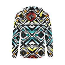 Load image into Gallery viewer, Taos Sunrise All Over Print Full Zip Hoodie for Women (Model H14) All Over Print Full Zip Hoodie for Women (H14) e-joyer 
