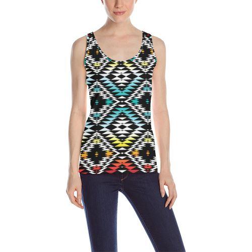 Taos Sunrise All Over Print Tank Top for Women (Model T43) All Over Print Tank Top for Women (T43) e-joyer 