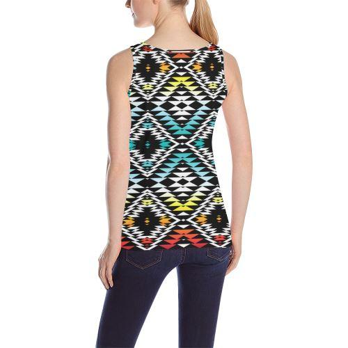 Taos Sunrise All Over Print Tank Top for Women (Model T43) All Over Print Tank Top for Women (T43) e-joyer 