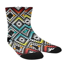 Load image into Gallery viewer, Taos Sunrise Crew Socks Crew Socks e-joyer 
